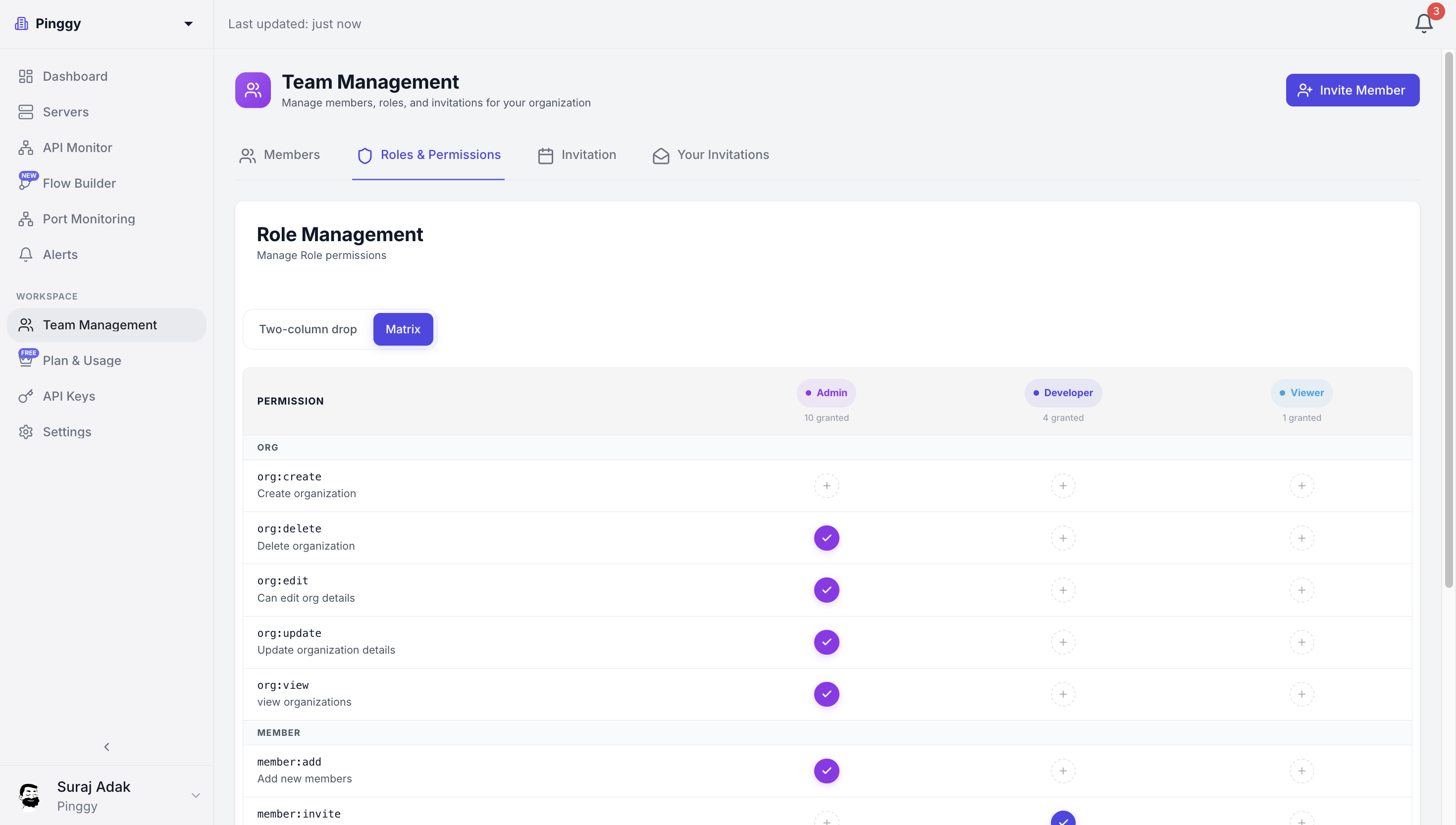 Role management